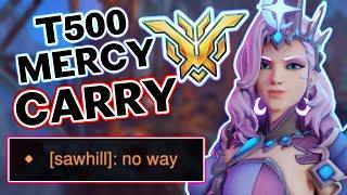 "NO WAY" RANK 1 MERCY *COMEBACK* - Overwatch 2