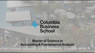 Master of Science in Accounting & Fundamental Analysis