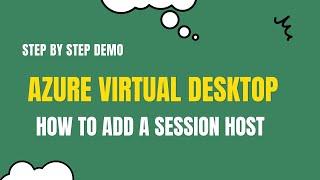 How To Add Additional Session Host to Azure Virtual Desktop