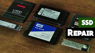 How to fix a "dead" SSD for free | Reviving broken SSDs | No tools, no software, no money!