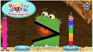 Number Blocks | Number Magic Run | Cbeebies Go Explore