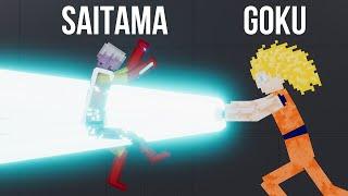 Saitama vs Goku Dragon Ball Z - People Playground 1.18