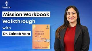 Mission Workbook Walkthrough with Dr. Zainab Vora | NEET PG 2025 | Cerebellum Academy