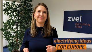 Sarah Bäumchen's electrifying idea for Europe | ZVEI