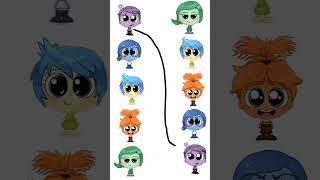 Inside out 2 chracters matching puzzle #shorts#viral#puzzle