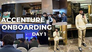 First Day at @Accenture Onboarding || Gurugram || Hotel Radisson