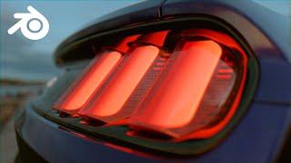 Easy Realistic Tail Lights In Blender 2.82