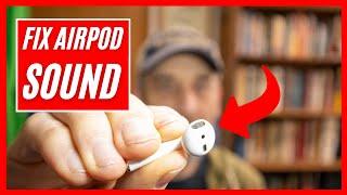 AirPod Volume Issues? Cleaning Trick To Restore Full Audio | Handy Hudsonite