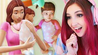 playing with INFANTS for the first time in sims 4
