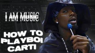 HOW TO MAKE "I AM MUSIC" BEATS FOR PLAYBOI CARTI (fl studio tutorial)