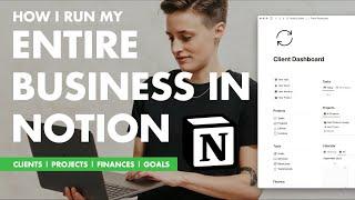 The Ultimate Freelance Dashboard in Notion (Minimalist Set-up) 2023