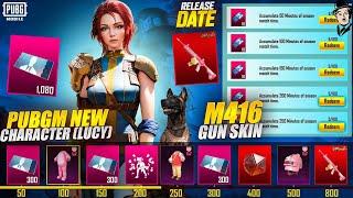 OMG  Finally New Character Is Coming | M416 Legendary Skin Is Here | Next Prize Path | Pubgm