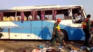 15 injured in road accident in Layyah part 1| Layyah News