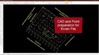 Cad and Points preparation for Erven File