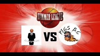 Jumpball - Summer League 2022 - Division 3 - Playoffs : Anonymous vs Pigs 57 - 63 (30/06/2022)