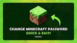 How To Change Minecraft Account Password - (Tutorial)