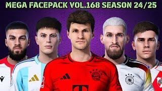 MEGA FACEPACK VOL.168 SEASON 24/25 - PES 2021 & FOOTBALL LIFE 2024