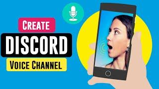 How to Create Voice Channel in Discord || Make Public or Private Voice Channel on Discord