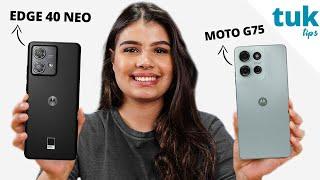 Moto G75 vs Edge 40 NEO Qual é o melhor para comprar em 2024? comparativo