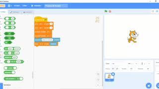 Ejercicio de suma de dos números en Scratch