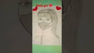 Viral video mask girl 