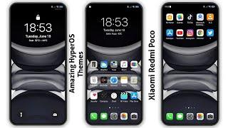 3 New HyperOS Themes for Xiaomi,Redmi,Poco | HyperOS Amazing control centre Themes |  Should Try lt