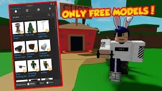 Making A Roblox Simulator Only Using Free Models! (IT WORKED)