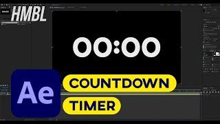 Countdown/up Timer After Effects Tutorial (with expressions) ANY LENGTH