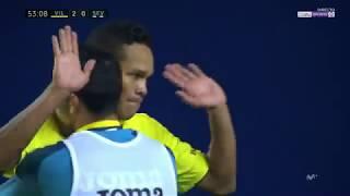 Golazo de Carlos Bacca en el Villarreal 2 Sevilla FC 3 | Miguel Angel Roman- beIN La Liga HD| 2017