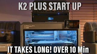 Creality K2 Plus Startup after PA and Flow Calibration