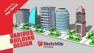 How to Create 3D Buildings | SketchUp Tutorial