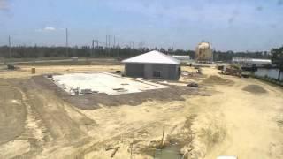 NASA Cryogenic Control Center and Safe Haven for LOX LH2 Barges Construction at Stennis Space Center