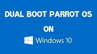 Install Parrot Security OS dual boot Windows - Full Tutorial Video