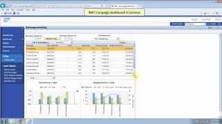 SAP Dashboard MKT Campaign Performance in German