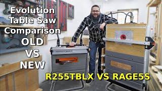 Evolution's New Table Saw – Huge Improvements Over the Rage 5S!