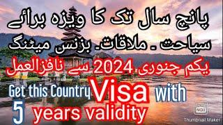 How to get Indonesia visa // Indonesia visa 2024 // 5 years visa // online @visaways2538