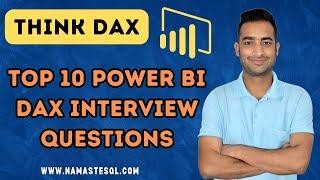 Top 10 Power BI DAX Interview Questions and Answers