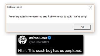 Roblox Keeps Crashing... Please Help