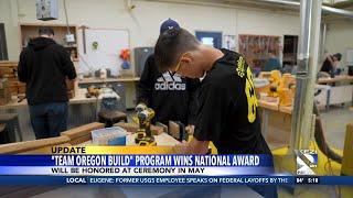 "Team Oregon Build" program wins national award