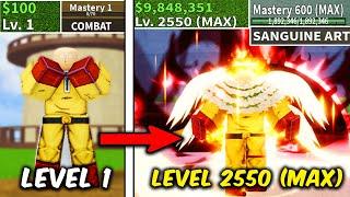 Beating Blox Fruits as Saitama One-Punch Man | Full Angel V4 Awekened | Using Every Fighting Style