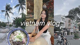 VIETNAM VLOG: exploring saigon, cute cafes, good eats, landmark 81, ben thanh market