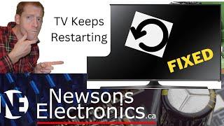 Easy Fix! Samsung Smart TV keep restarting | UN55TU8500F