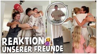 REAKTION unserer FREUNDE auf PREGGO MONE! | kobexmone