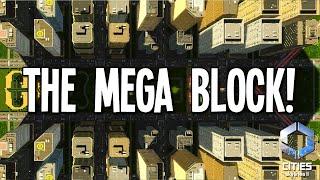 Building a Massive Mega Block in Cities Skylines 2!