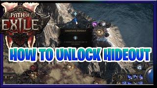 Path Of Exile 2 How to Unlock Hideout : Tips and Tricks For Beginners and Advanced Players EP 4