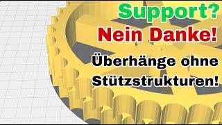 TIPP: Überhänge ohne Support ausdrucken - Überhänge im 3D-Druck mühelos mit nur einem Klick.