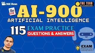 AI-900: 115 Practice Questions, Dumps, Tips | PDFs (Exam Cram) #ai #artificialintelligence