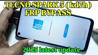 Tecno Spark 5 FRP Bypass with hand ️. Android version 10. No computer needed. 2025 latest  update