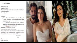 Gökberk Demirci and Özge Yağız's divorce petition was shared in the tabloids