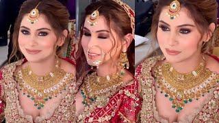 Signature Bridal Glossy Makeup Tutorial in simple steps @AarushiOswalMakeup